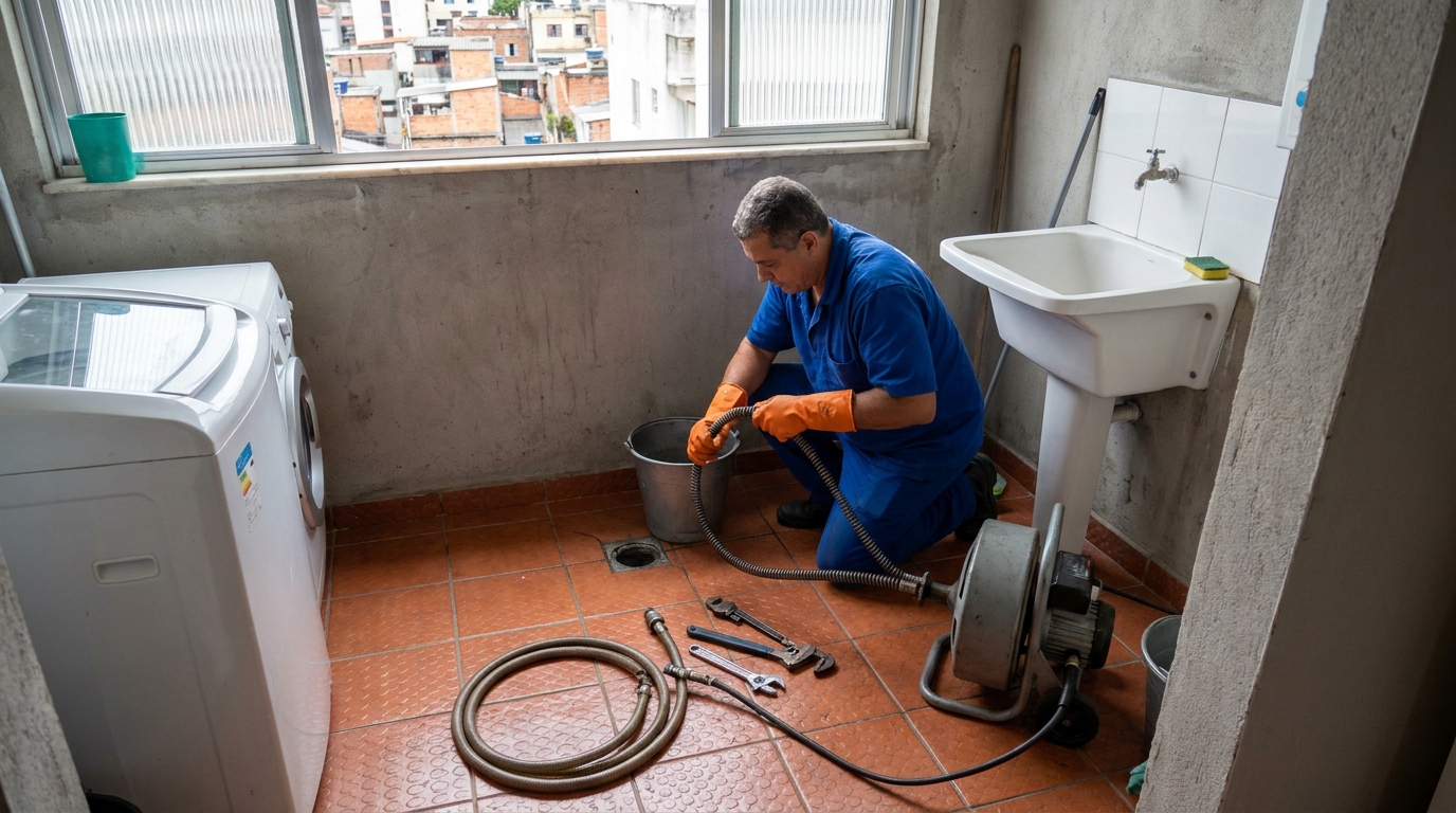 Limpeza Profunda de Ralos no Centro, Osasco‑SP